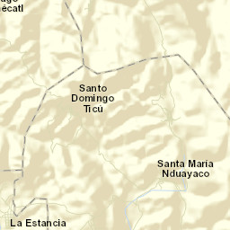 Santa María Nduayaco Street Map