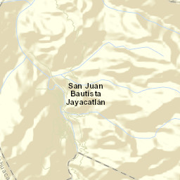 San Juan Bautista Jayacatlán Street Map