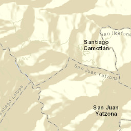 San Juan Yatzona Street Map