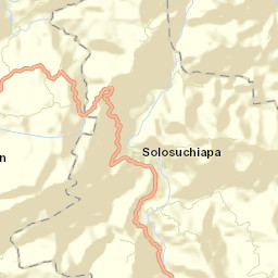 Solosuchiapa Street Map