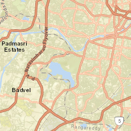 Hyderabad Street Map