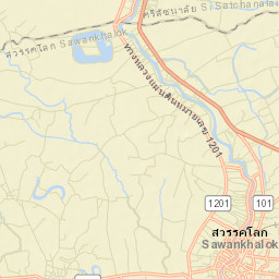 Sawankhalok Street Map