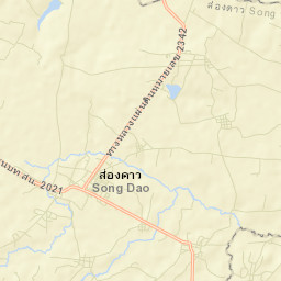 Amphoe Song Dao Street Map