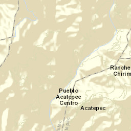 Zoquitlán Street Map