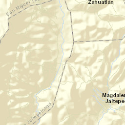 Magdalena Jaltepec Street Map
