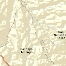 Santiago Tenango Street Map