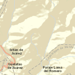 Capulálpam de Méndez Street Map
