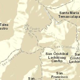 Santa María Temaxcalapa Street Map