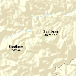 San Juan Jaltepec Street Map