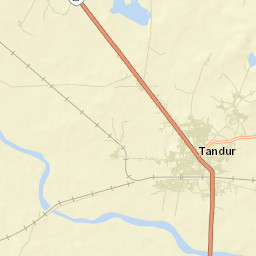 Tandur Street Map