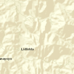 Lidlidda Street Map