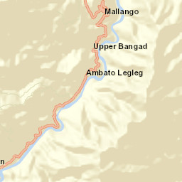 Tinglayan Street Map