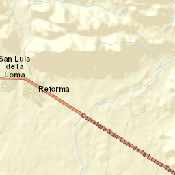 San Luis San Pedro Street Map