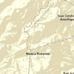 San Cristóbal Amoltepec Street Map