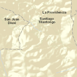 Santiago Tilantongo Street Map