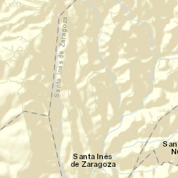 Santa Inés de Zaragoza Street Map