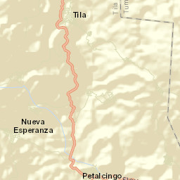 Nueva Esperanza Street Map