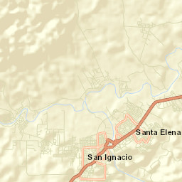San Ignacio Street Map