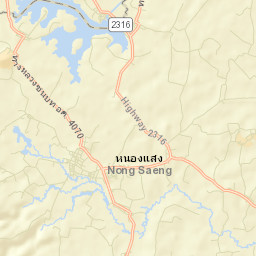 Amphoe Nong Saeng Street Map
