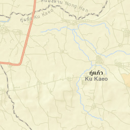 Amphoe Ku Kaeo Street Map