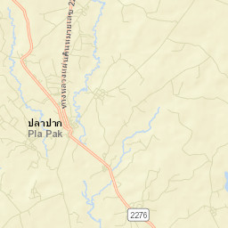 Amphoe Pla Pak Street Map