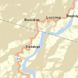 Sadanga Street Map