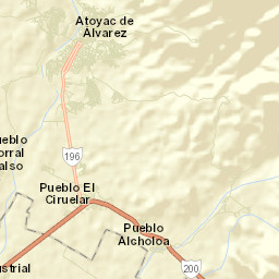 El Ticui Street Map