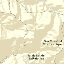 Mixistlán de la Reforma Street Map