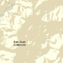 San Juan Cotzocón Street Map