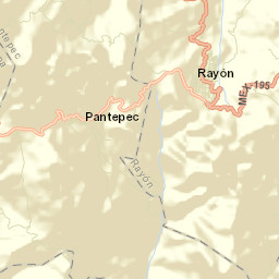 Rayón Street Map