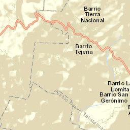 Rincón Chamula Street Map