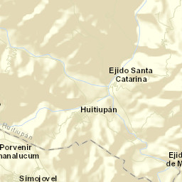 Simojovel Street Map