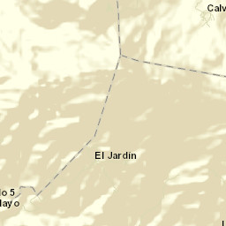 El Jardín Street Map