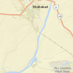 Shahabad Street Map