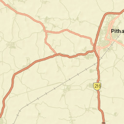 Pithapuram Street Map