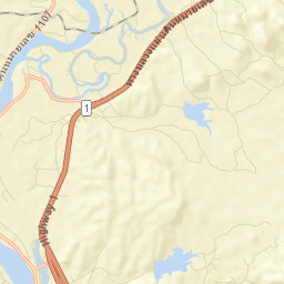 Amphoe Ban Tak Street Map