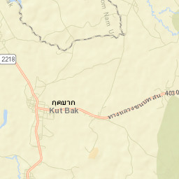 Amphoe Kut Bak Street Map