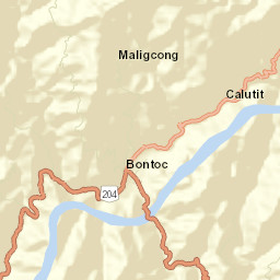 Bontoc Street Map