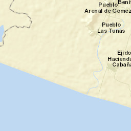 Las Tunas Street Map