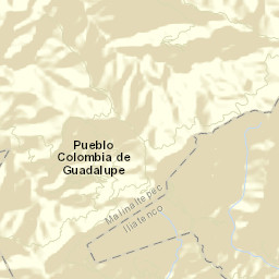 Colombia de Guadalupe Street Map