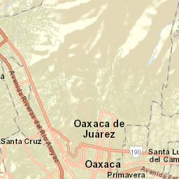 Oaxaca Street Map