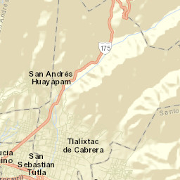 Tlalixtac de Cabrera Street Map