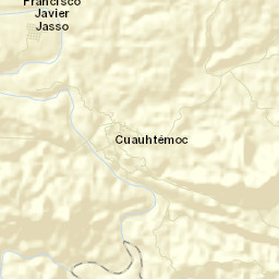 Cuauhtémoc Street Map