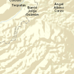 Tecpatán Street Map
