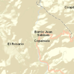 Copainalá Street Map