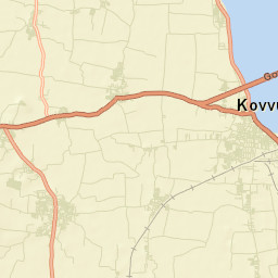 Kovvur Street Map