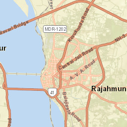 Rajahmundry Street Map