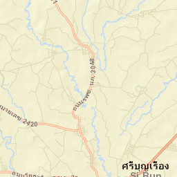 Amphoe Si Bun Rueang Street Map