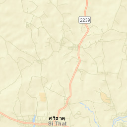 Amphoe Si That Street Map