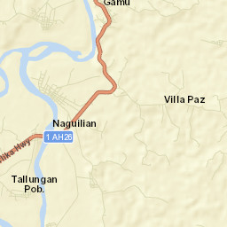 Naguilian Street Map